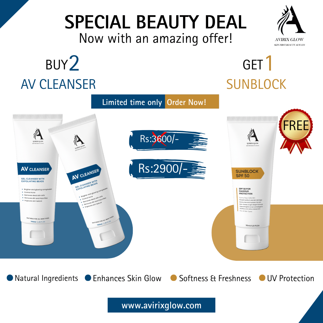 Double Cleanse + Free Sunblock