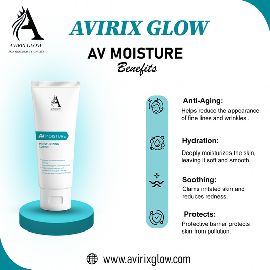 AV Moisture – Best Skin Moisturizer & Lotion for Dry Skin and Natural Glow